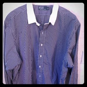 Long sleeve Polo collar shirt